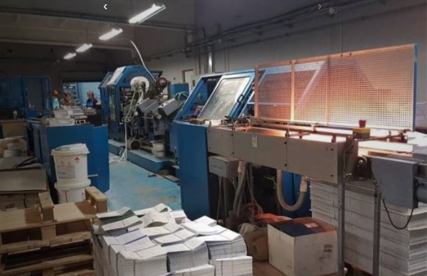 Used printing machinery